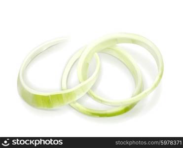 Onion rings vector illustration