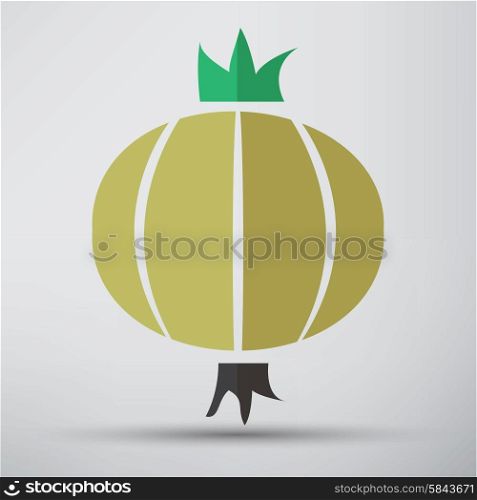 Onion vector icon