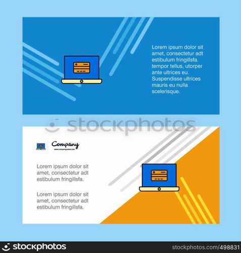 Online banking abstract corporate business banner template, horizontal advertising business banner.