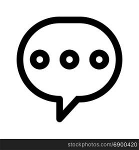 online conversation, icon on isolated background