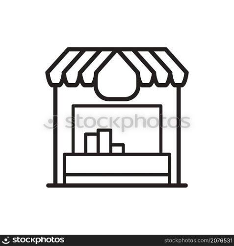 online shop icon design vector templates white on background