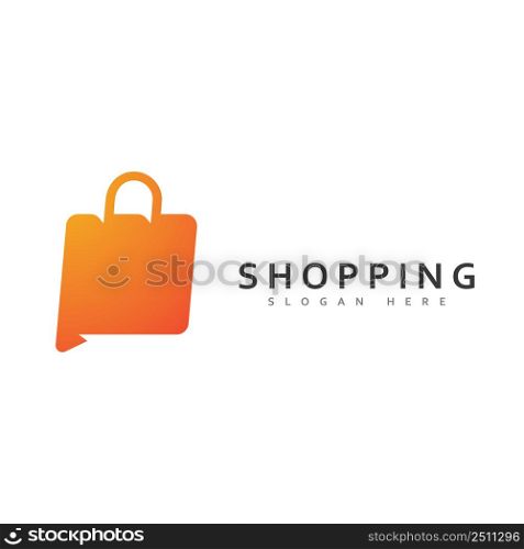 Online Shop Logo Vector, Shop logo design template, illustration,s imple modern and iconic logo