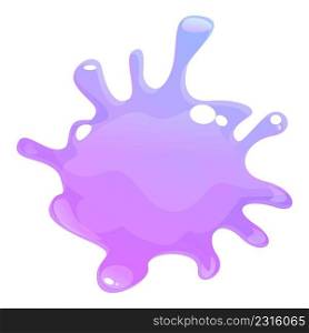 Ooze slime icon cartoon vector. Drip goo. Sticky liquid. Ooze slime icon cartoon vector. Drip goo