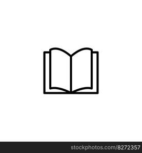 open book icon vector design templates white on background