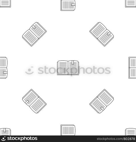 Open book pattern seamless vector repeat geometric for any web design. Open book pattern seamless vector