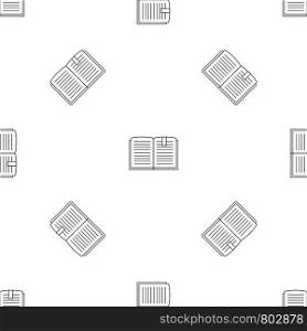 Open book pattern seamless vector repeat geometric for any web design. Open book pattern seamless vector