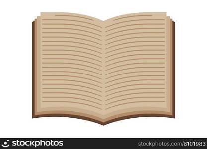 Open book Royalty Free Vector Image
