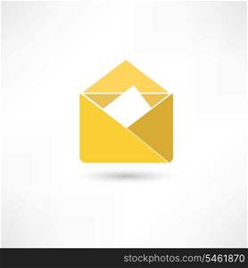 Open envelope
