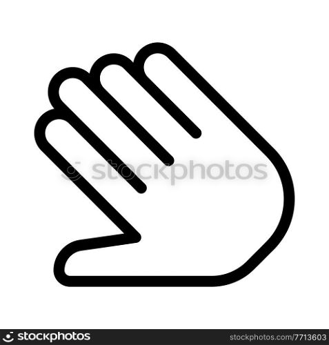 Open Hand Gesture