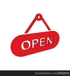 open sign icon