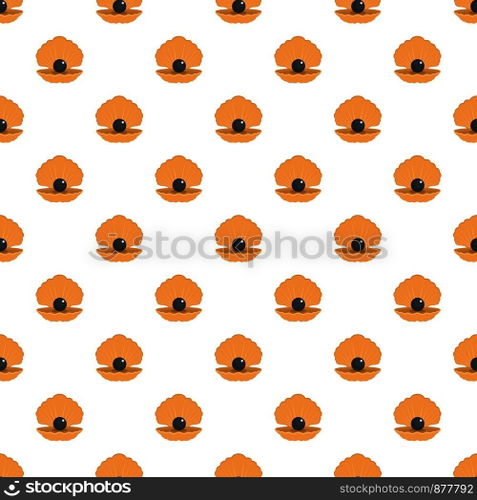 Opened shell pattern seamless vector repeat for any web design. Opened shell pattern seamless vector