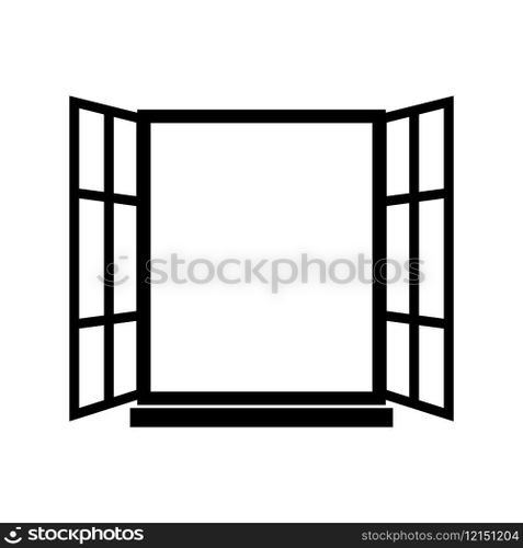 Opened window
