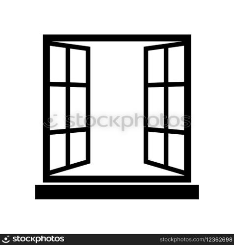 Opened window