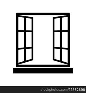 Opened window