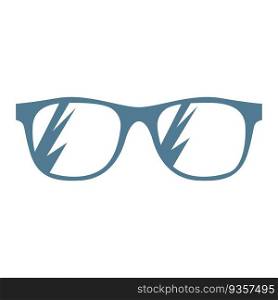 Optic Glasses logo design illustration