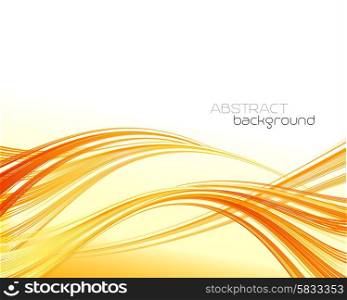 Orange abstract background. Vector. Orange abstract lines background. Vector illustration EPS 10
