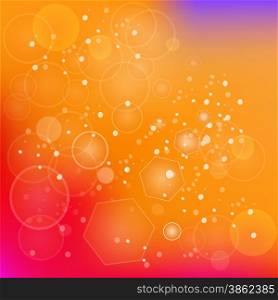 Orange Abstract Sky Background. Summer Time Background.. Orange Background