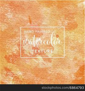 orange and yellow pastel watercolor on tissue paper pattern. Vector