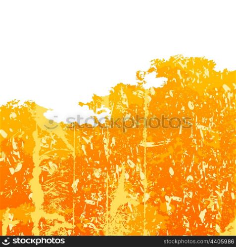 Orange background. Orange background with a white site. A vector illustration