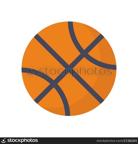 Orange Basketball Ball.