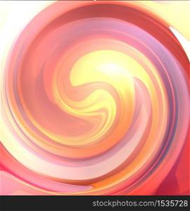 Orange blurred twisted background with rays of sun. Vector summer background for your creativity. Orange blurred twisted background with rays of sun.