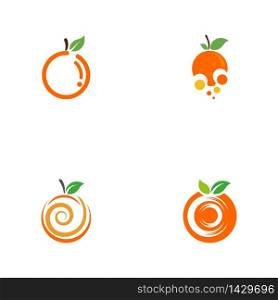 Orange design Vector icon illustration design
