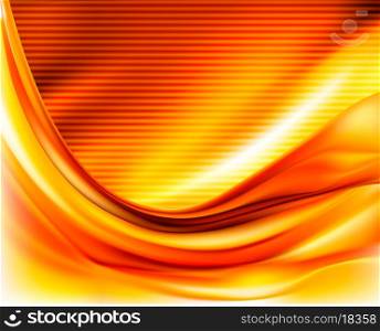 Orange elegant abstract background illustration