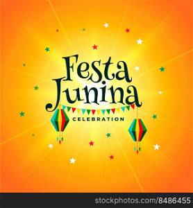 orange festa junina decorative celebration background