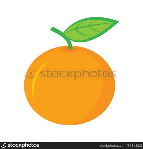 orange icon logo vector design template