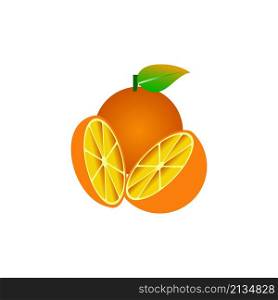 orange icon vector design templates white on background