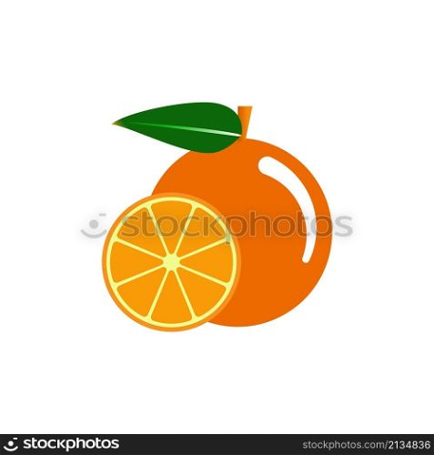orange icon vector design templates white on background
