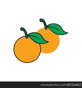 orange icon vector illustration symbol design