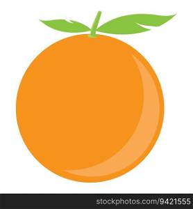 orange icon vector template illustration logo design