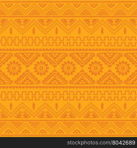 orange native american ethnic pattern. orange native american ethnic pattern theme vector art