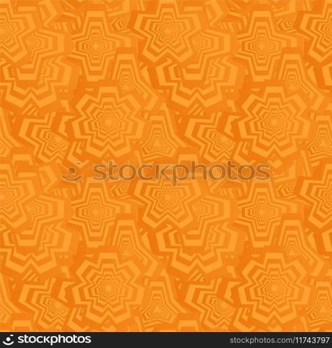 Orange seamless polygon pattern background Vector Image