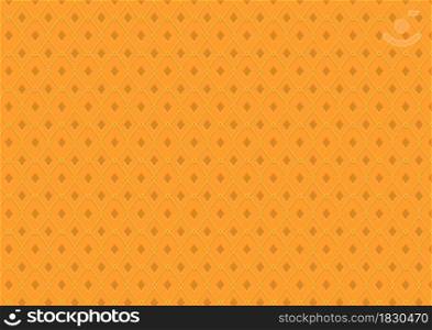 Orange Seamless Texture with Diamond Pattern