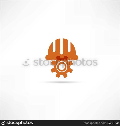 Orange setting buttons icon