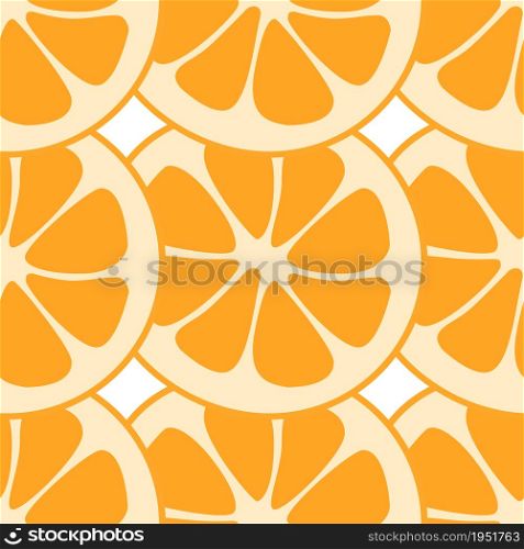 Orange slice seamless pattern vector. Summer vector illustration.. Orange slice seamless pattern vector. Summer vector illustration. Fruit juice.