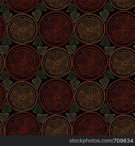 Orange slices background. Dark seamless pattern. Vector for fabric, textile, wrapping and packaging design. Orange slices background. Dark seamless pattern. Vector for fabric, textile, wrapping and packaging design.