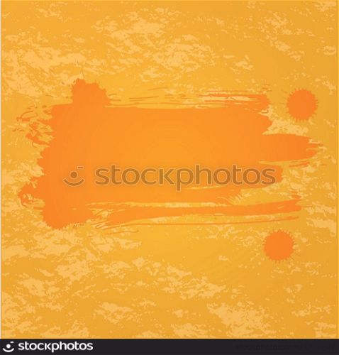 Orange splash background