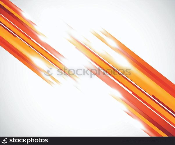 Orange straight lines