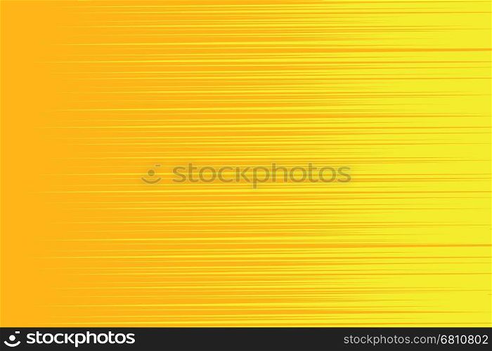 Orange yellow horizontal shading background. Vintage pop art retro vector illustration. Orange yellow horizontal shading background retro