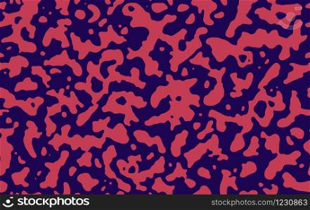 Organic fluid seamless pattern in red and navy blue. Hand drawn abstract background. Organic shapes. Organic fluid seamless pattern in red and navy blue. Hand drawn abstract background. Organic shapes.