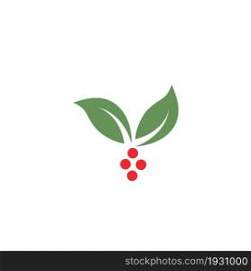 organic leaves icon vector design template web