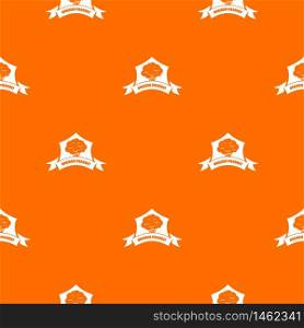 Organic product vegetable pattern vector orange for any web design best. Organic product vegetable pattern vector orange