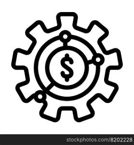 organization business ethics line icon vector. organization business ethics sign. isolated contour symbol black illustration. organization business ethics line icon vector illustration