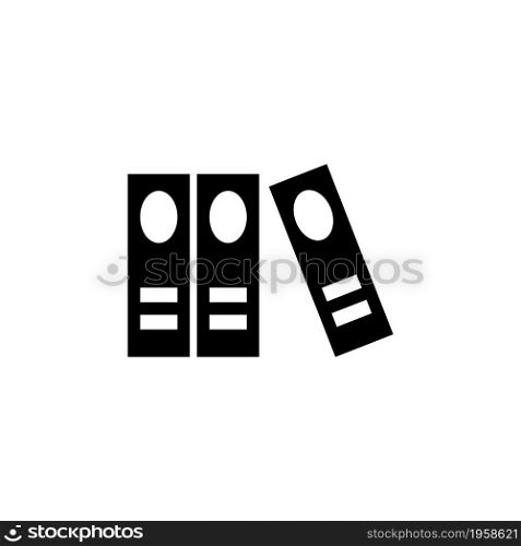 Organize Office Folders, Stack Books. Flat Vector Icon illustration. Simple black symbol on white background. Organize Office Folders, Stack Books sign design template for web and mobile UI element. Organize Office Folders, Stack Books. Flat Vector Icon illustration. Simple black symbol on white background. Organize Office Folders, Stack Books sign design template for web and mobile UI element.