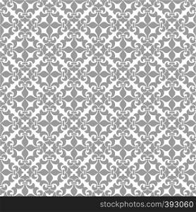 Orient vector classic pattern. Seamless abstract background with vintage elements. Damask grey and white. Orient vector classic pattern. Seamless abstract background with vintage elements. Damask black and white