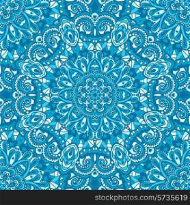 Oriental ornate seamless pattern. Great for cards, invitations, backgrounds, wallpaper, web page background, surface textures, printing on fabric. Vector illustration.