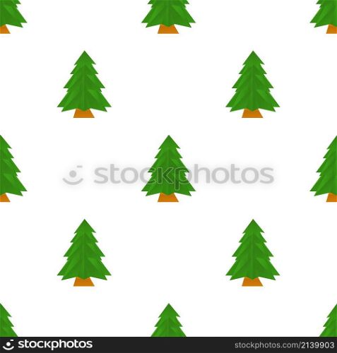 Origami spruce pattern seamless background texture repeat wallpaper geometric vector. Origami spruce pattern seamless vector
